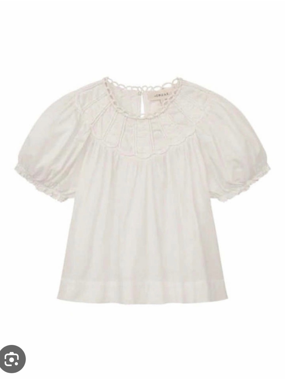 THE GREAT. White Splendor Top |
Size 1 LIKE NEW - Picture 4 of 5
